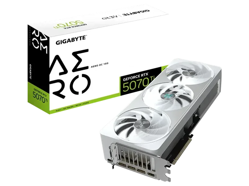 GIGABYTE GEFORCE RTX 5070 TI AERO OC 16G GDDR7