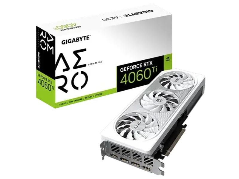 Gigabyte RTX 4060 Ti Aero OC 16GB Graphics Card GV-N406TAERO OC-16GD