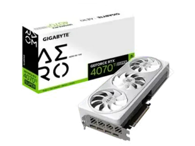 Gigabyte GeForce RTX 4070 Ti Super Aero OC 16GB GDDR6X Graphic Card GV-N407TSAERO OC-16GD