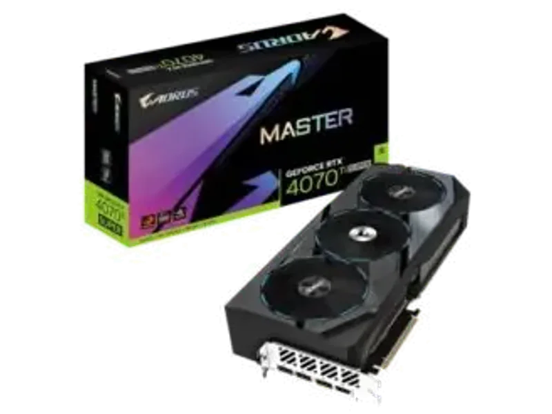 Gigabyte Aorus GeForce RTX 4070 Ti Super Master 16GB Graphic Card GV-N407TSAORUS M-16GD
