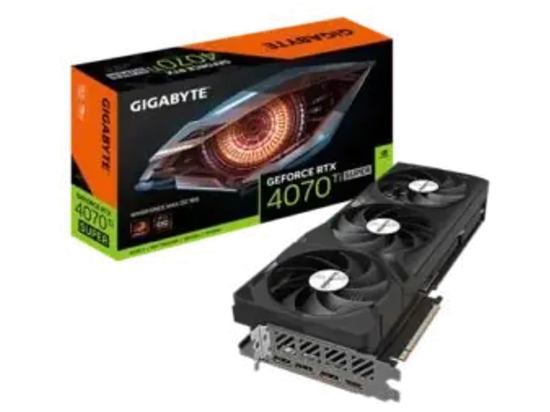 Gigabyte RTX 4070 Ti Super Windforce Max OC 16Gb Graphics Card GV-N407TSWF3MAX OC-16GD