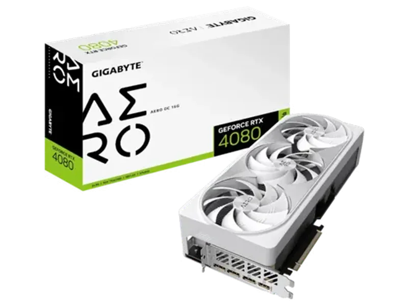 Gigabyte GeForce RTX 4080 Aero OC 16GB GDDR6X Graphic Card GV-N4080AERO-OC-16GD