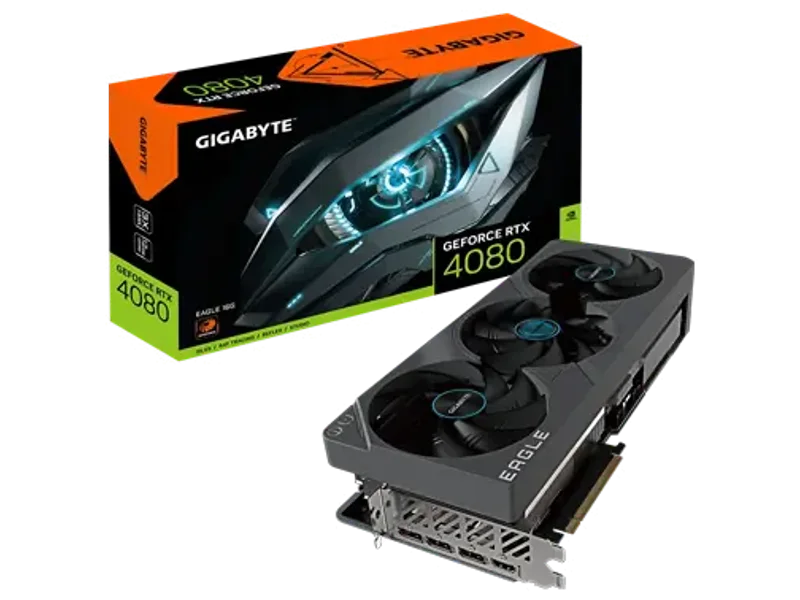 Gigabyte GeForce RTX 4080 Eagle 16GB GDDR6X Graphic Card GV-N4080EAGLE-16GD