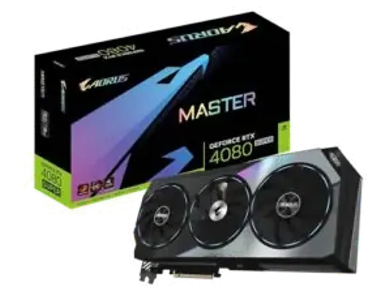 Gigabyte AORUS GeForce RTX 4080 Super Master 16GB Graphic Card GV-N408SAORUS M-16GD