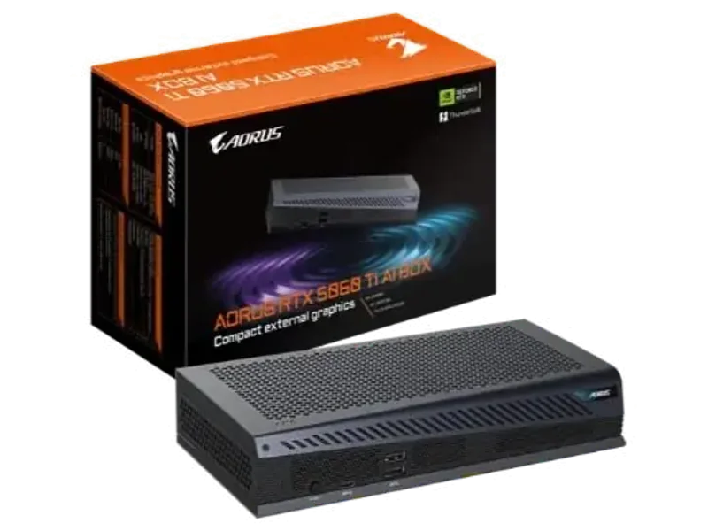Gigabyte AORUS RTX 5060 Ti AI BOX (Includes GIGABYTE GeForce RTX 5060 Ti 16GB Graphics Card) GV-N506TIXEB-16GD