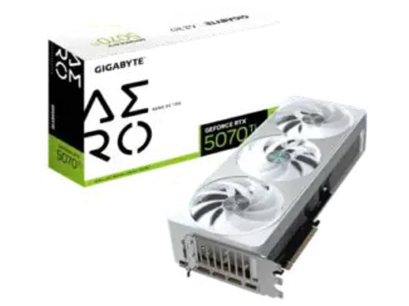 Gigabyte GeForce RTX 5070 Ti Aero OC 16GB GDDR7 Graphic Card GV-N507TAERO OC-16GD