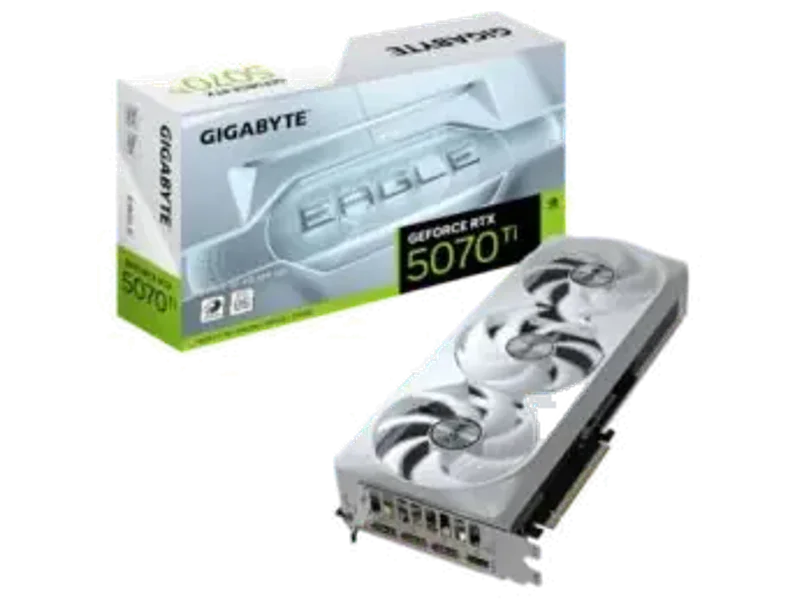Gigabyte GeForce RTX 5070 Ti Eagle OC ICE SFF 16GB Graphics Card GV-N507TEAGLEOC ICE-16GD