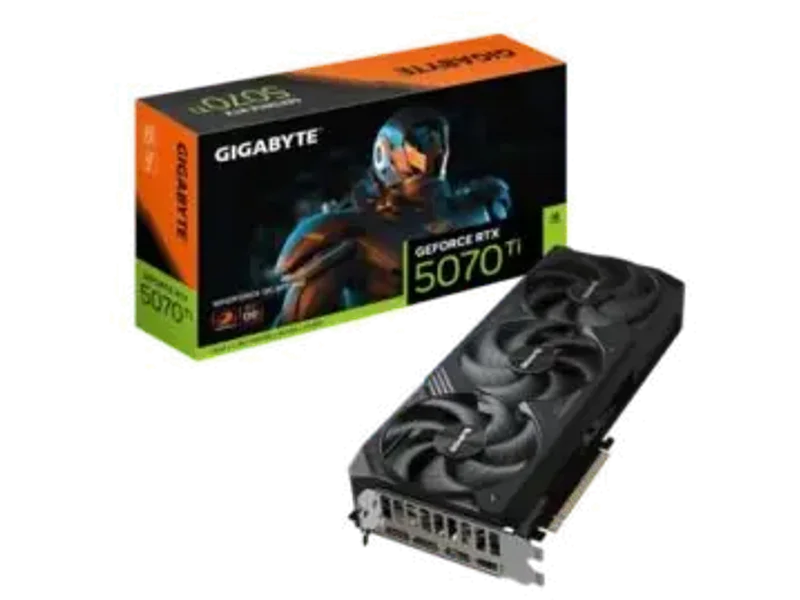 Gigabyte GeForce RTX 5070 Ti Windforce OC SFF 16GB Graphics Card GV-N507TWF3OC-16GD