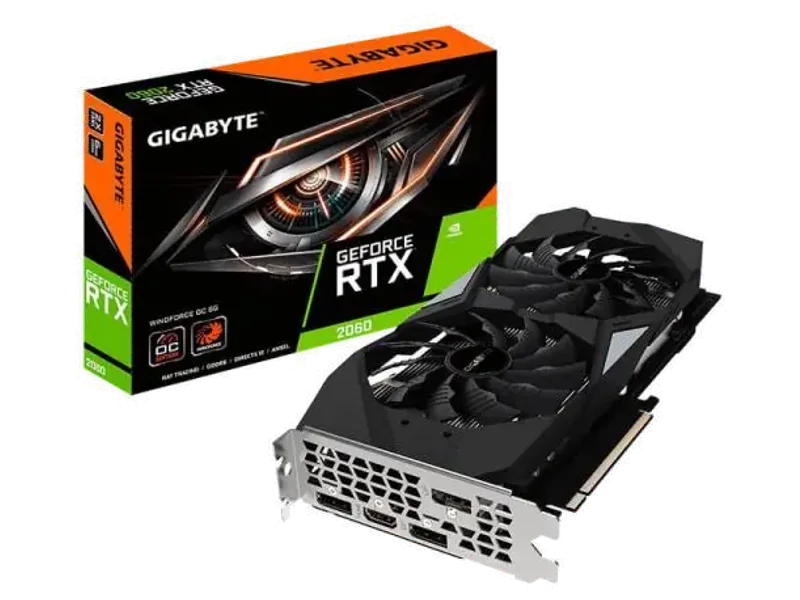 GIGABYTE GeForce RTX 2060 WindForce OC 6GB Nvidia Graphic Card