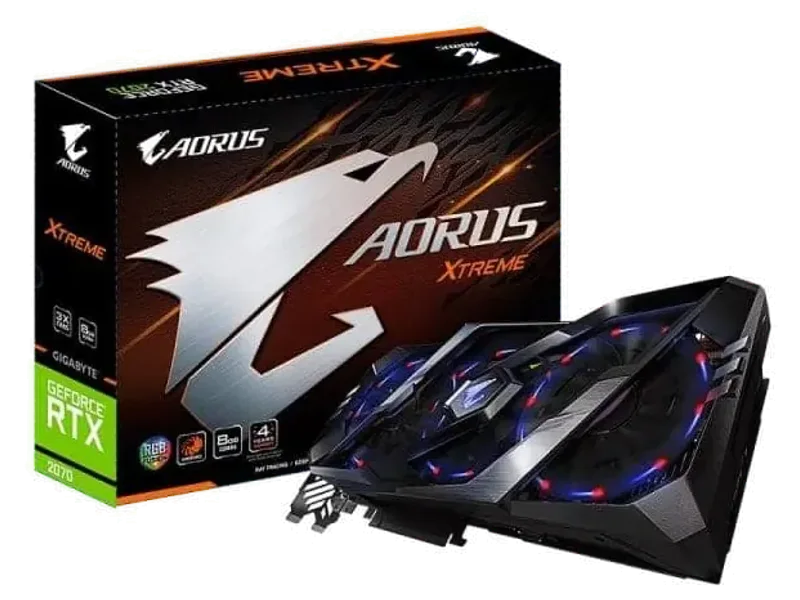 GIGABYTE Aorus GeForce RTX 2070 Xtreme 8GB NVIDIA Graphic Card