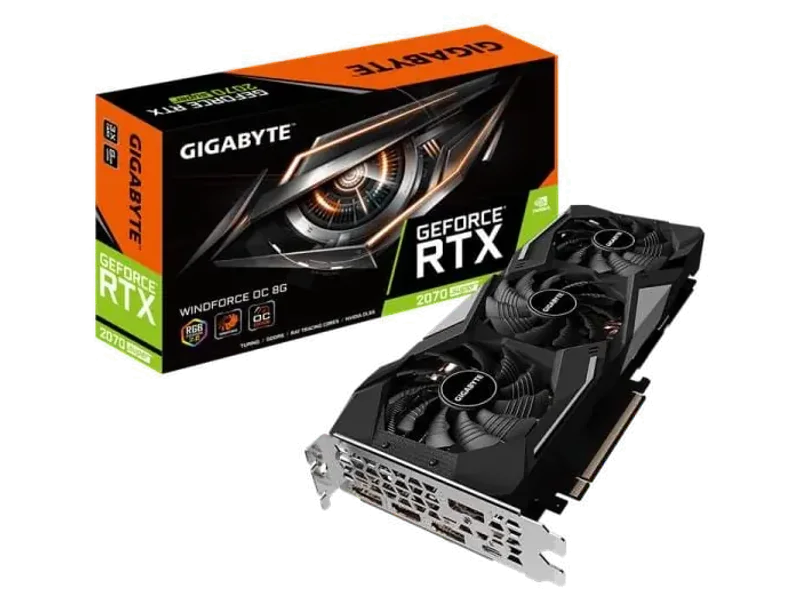 GIGABYTE GeForce RTX 2070 Super WindForce 8GB Nvidia Graphic Card