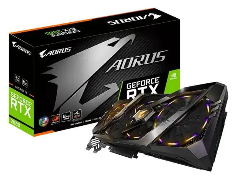 GIGABYTE AORUS GeForce RTX 2080 8GB Nvidia Graphic Card