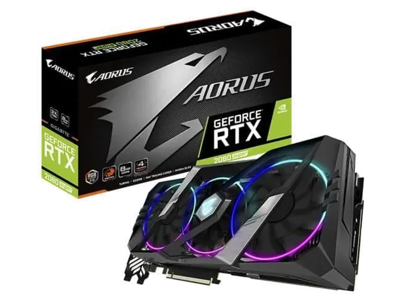 GIGABYTE Aorus GeForce RTX 2080 Super 8GB Nvidia Graphic Card