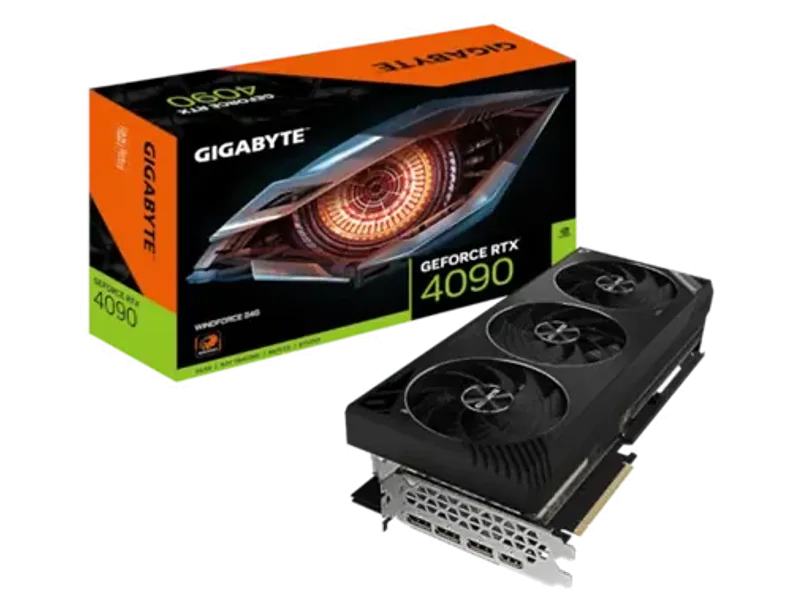 Gigabyte GeForce RTX 4090 WindForce 24GB GDDR6X Graphics Card GV-N4090WF3-24GD