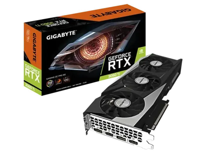 Gigabyte RTX 3060 Ti Gaming OC Pro LHR 8GB Graphics Card GV-N306TGamingOC Pro-8GD