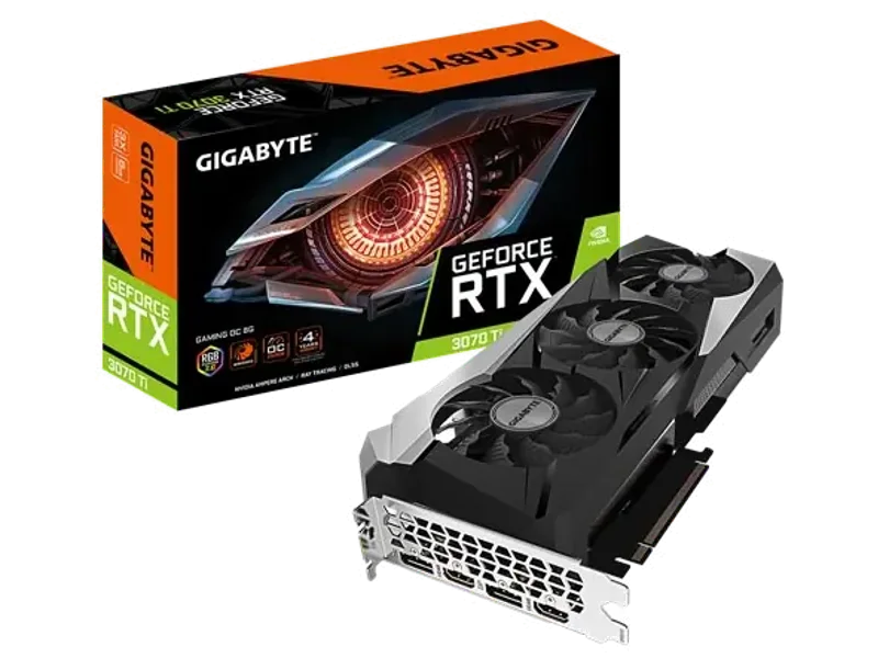 Gigabyte GeForce RTX 3070 Ti GAMING OC 8G 8GB GDDR6X Graphic Card GV-N307TGAMING OC-8GD
