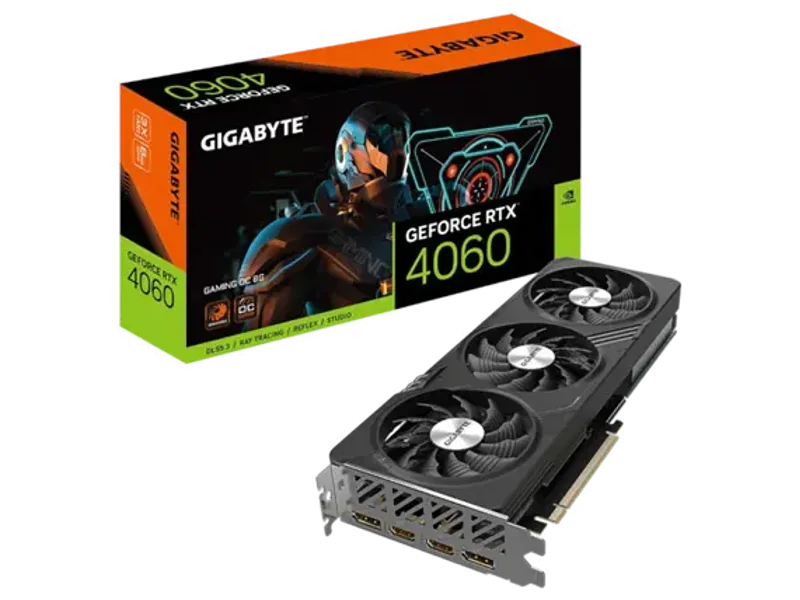 GIGABYTE GEFORCE RTX 4060 GAMING OC 8GB GDDR6 Graphic Card GV-N4060GAMING OC-8GD