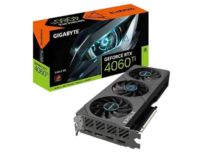 Gigabyte GeForce RTX 4060Ti Eagle 8G GDDR6 Graphics Card GV-N406TEAGLE-8GD