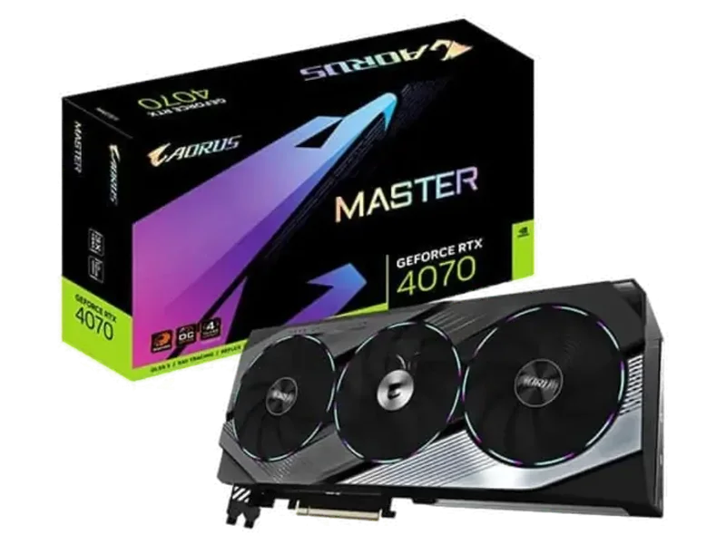 GIGABYTE Aorus Master RTX 4070 Nvidia Graphic Card