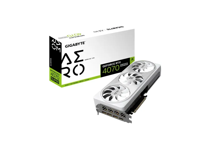 GIGABYTE GeForce RTX 4070 Super Aero OC 12GB Nvidia Graphic Card