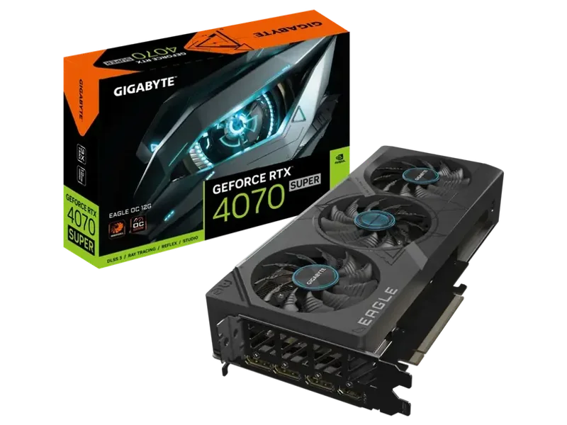 GIGABYTE GeForce RTX 4070 Super Eagle OC 12GB Nvidia Graphic Card