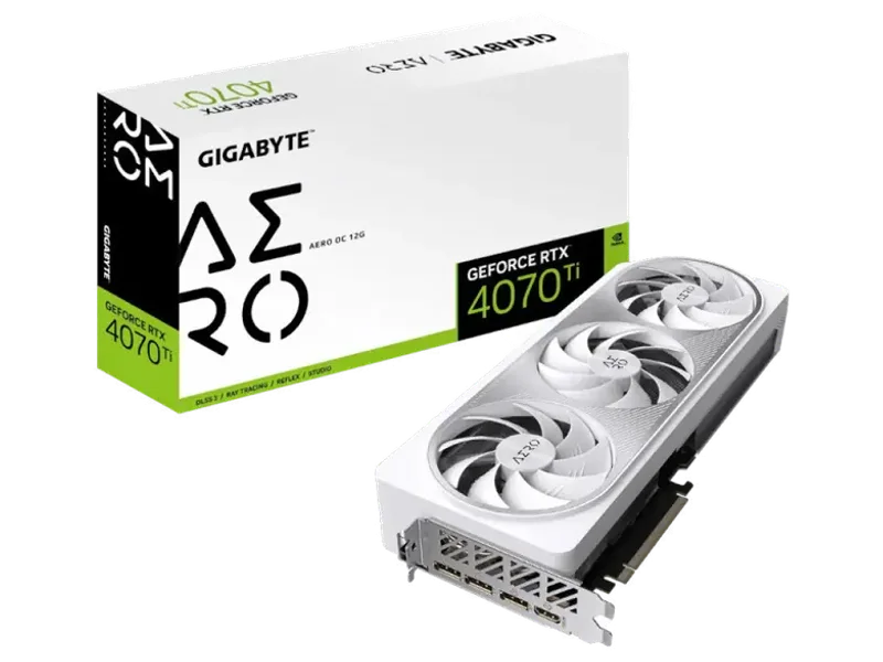 GIGABYTE GeForce RTX 4070 Ti Aero OC 12GB Nvidia Graphic Card