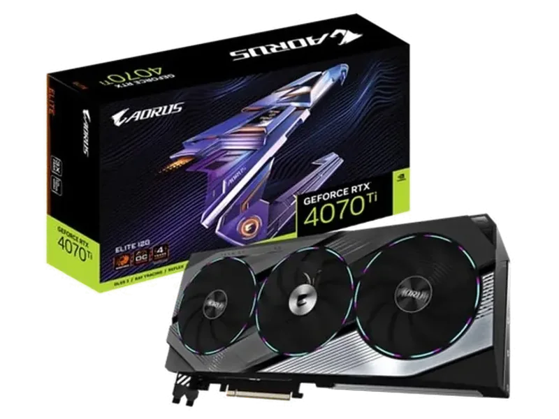 GIGABYTE Aorus Elite GeForce RTX 4070 Ti 12GB Nvidia Graphic Card
