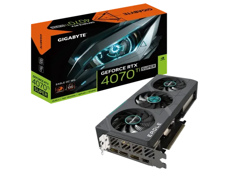 GIGABYTE GeForce RTX 4070 Ti Super Eagle OC 16GB Nvidia Graphic Card