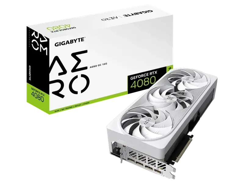 GIGABYTE GeForce RTX 4080 Aero OC 16GB Nvidia Graphic Card