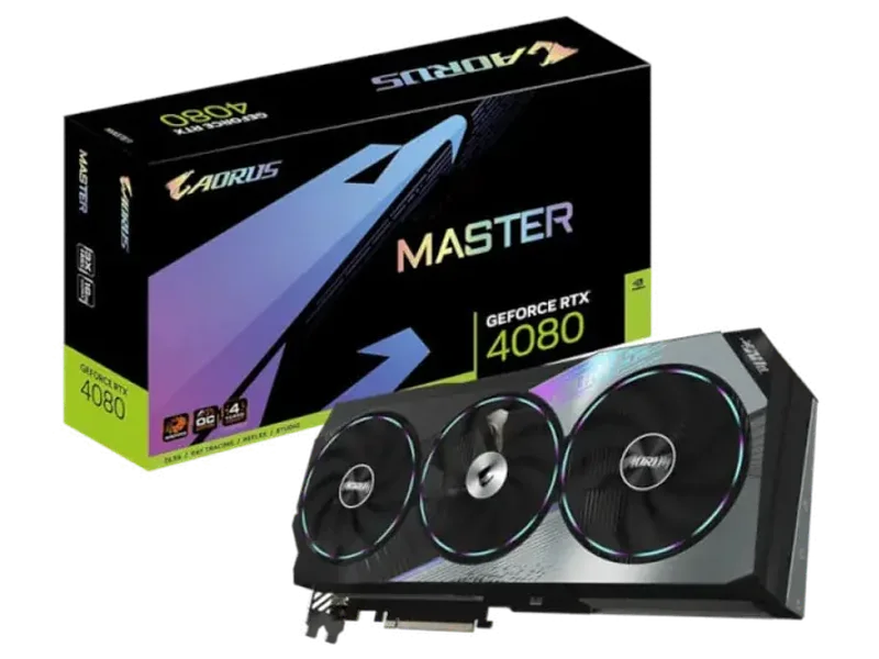 GIGABYTE Aorus Master GeForce RTX 4080 Nvidia Graphic Card