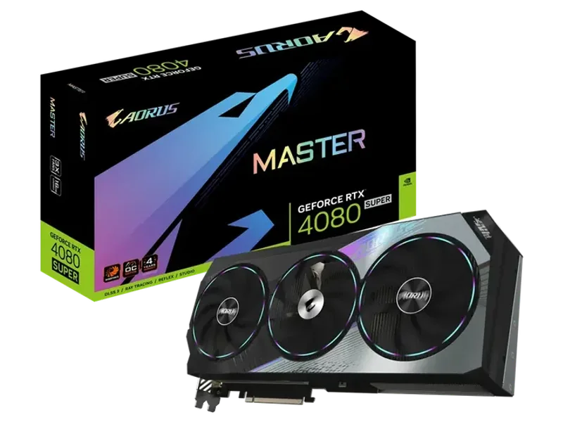 GIGABYTE Aorus Master GeForce RTX 4080 Super 16GB Nvidia Graphic Card