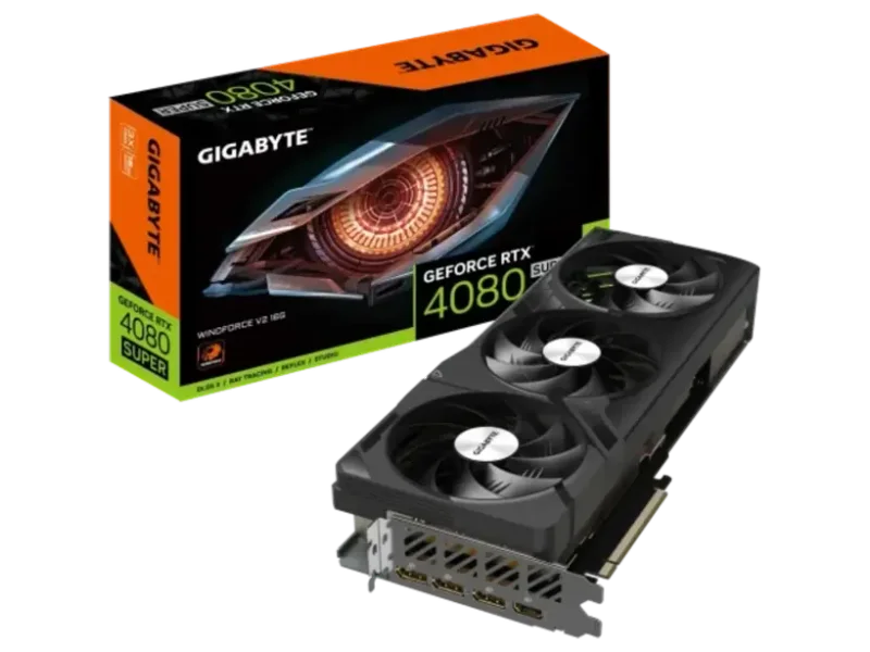 GIGABYTE GeForce RTX 4080 Super Windforce V2 16GB Nvidia Graphic Card