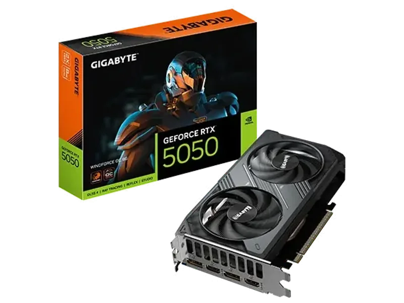 Gigabyte RTX 5050 Windforce OC 8GB GDDR6 Graphics Card