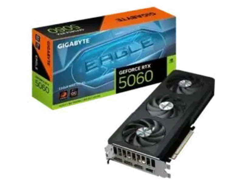 Gigabyte GeForce RTX 5060 EAGLE MAX OC 8GB Graphics Card GV-N5060EAGLEMAX OC-8GD