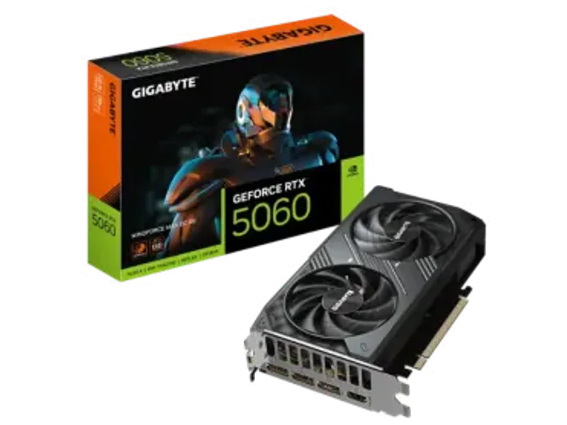 Gigabyte GeForce RTX 5060 Windforce Max OC 8GB GDDR7