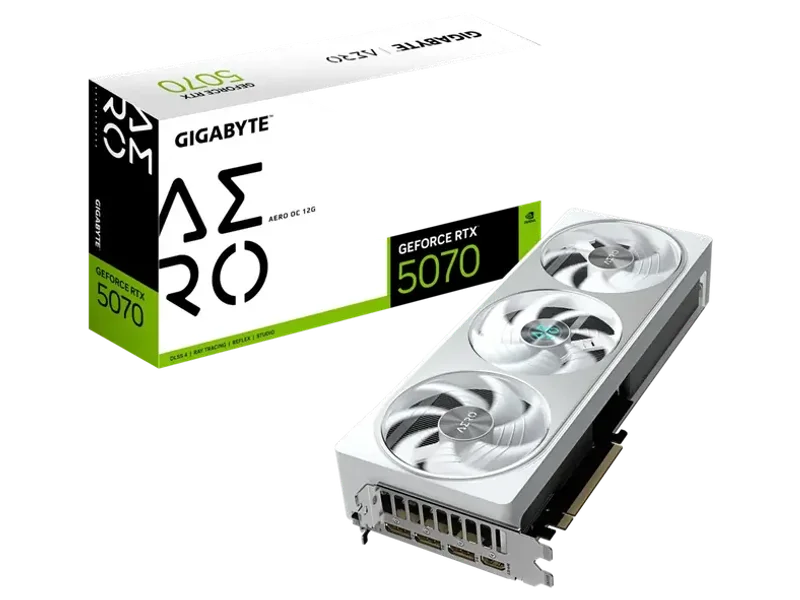 Gigabyte GeForce RTX 5070 Aero OC 12GB GDDR7