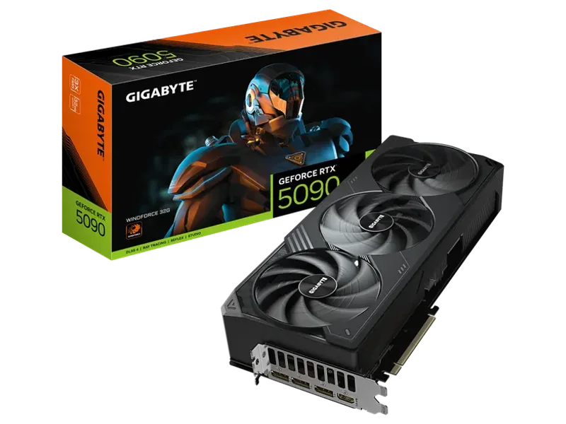 GIGABYTE GeForce RTX 5090 Windforce 32GB Nvidia Graphic Card