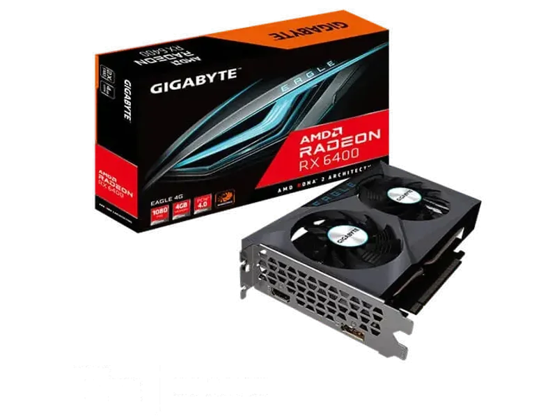 GIGABYTE Radeon RX 6400 Eagle 4GB AMD Graphics Card
