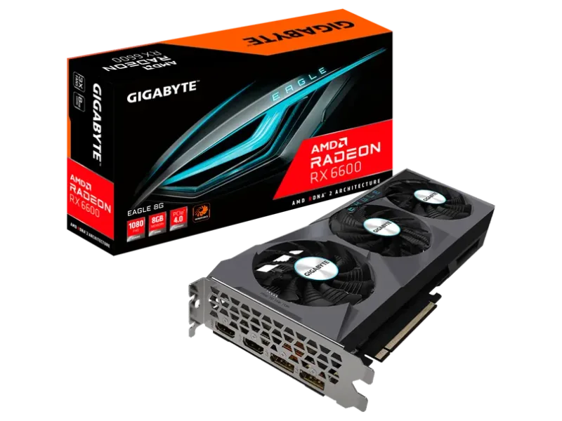 GIGABYTE Radeon RX 6600 Eagle 8GB AMD Graphic Card