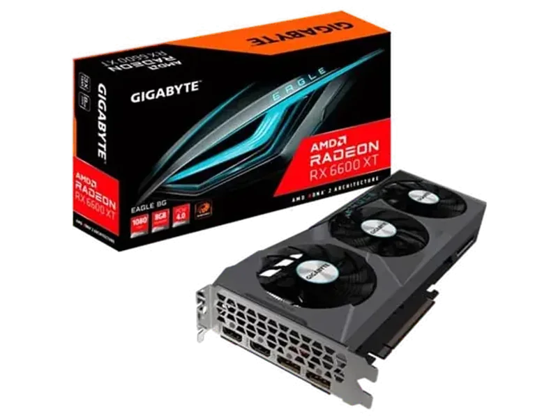 Gigabyte Radeon RX 6600 XT Eagle 8G Graphics Card GV-R66XTEagle-8GD