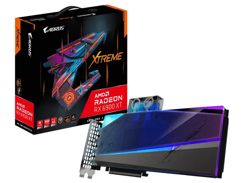 GIGABYTE Aorus Radeon RX 6900 XT Waterforce WB 16GB AMD Graphic Card