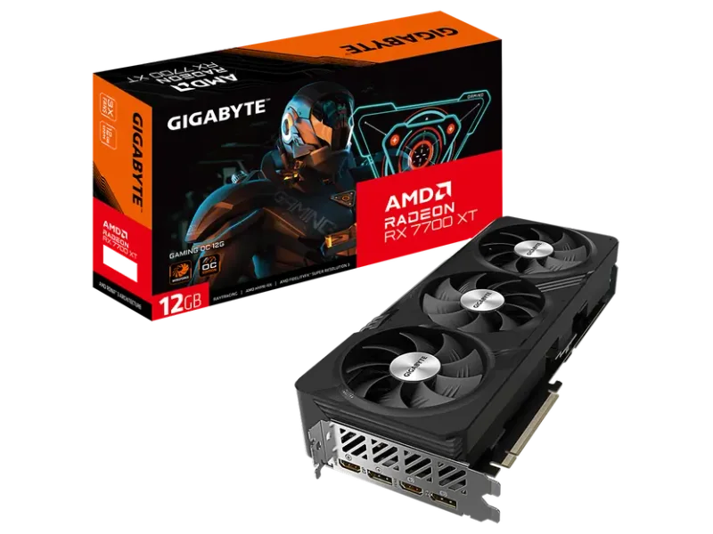 GIGABYTE Radeon RX 7700 XT Gaming OC 12GB AMD Graphic Card