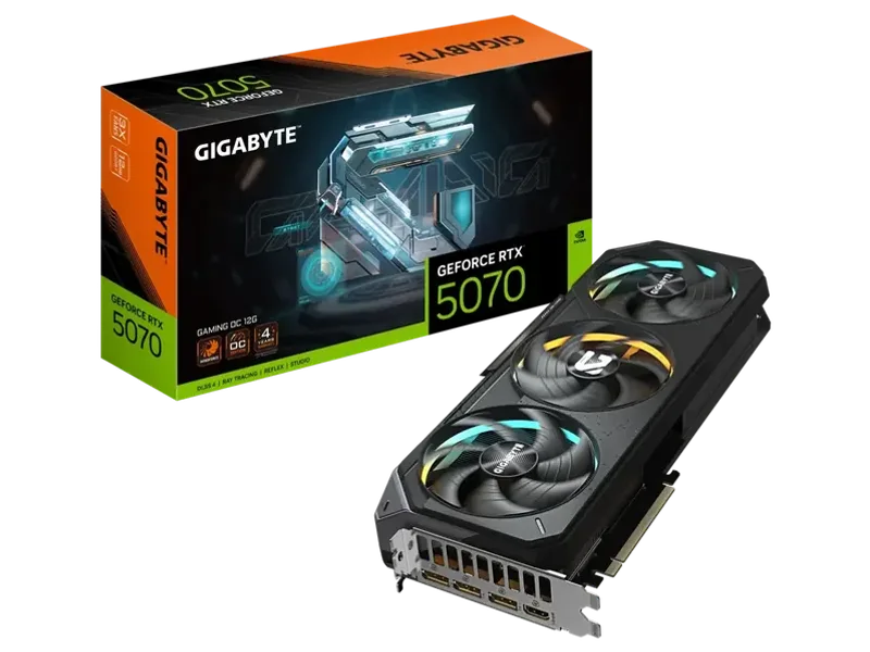 Gigabyte GeForce RTX5070 Gaming OC 12GB GDDR7