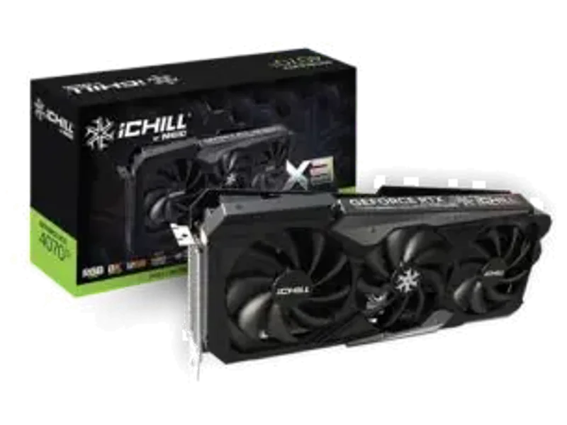 INNO3D GEFORCE RTX 4070 Ti ICHILL X3 Graphic Card C407T3-126XX-186148H