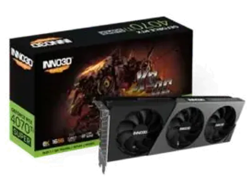Inno3d RTX 4070 Ti Super X3 OC 16GB GDDR6X Gaming Graphics Card N407TS3-166XX-186158N