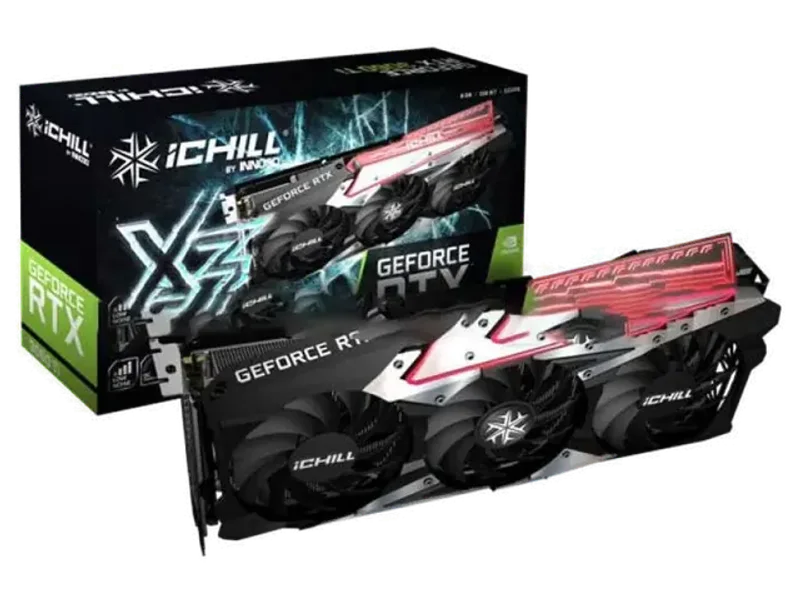INNO3D GeForce RTX 3060 Ti IChill X3 LHR 8GB Nvidia graphic Card