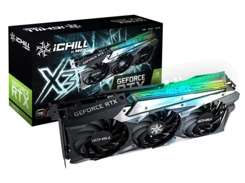 INNO3D GeForce RTX 3070 IChill X3 LHR 8GB Nvidia Graphic Card