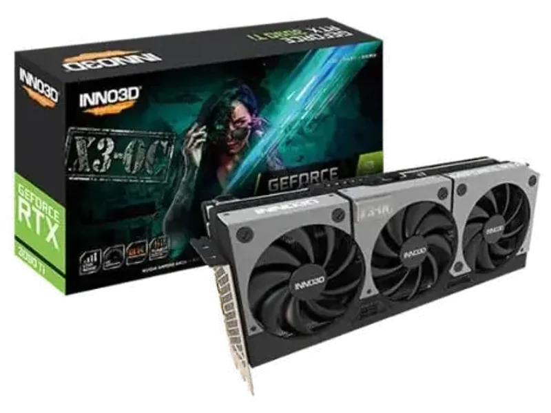 INNO3D GeForce RTX 3090 Ti X3 OC 24GB Nvidia Graphic Card