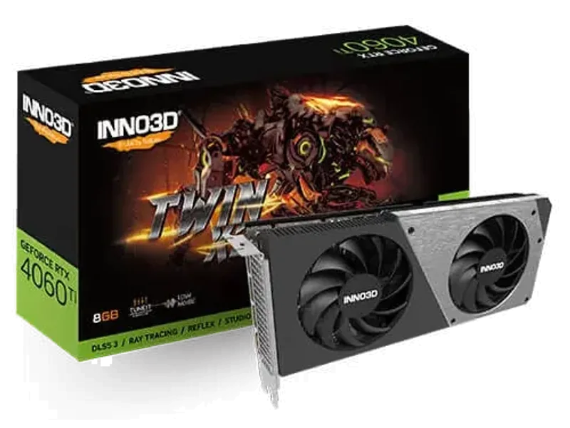 INNO3D GeForce RTX 4060 Ti Twin X2 8GB Nvidia Graphic Card