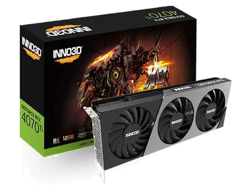 INNO3D GeForce RTX 4070 Ti X3 Gaming Nvidia Graphic Card